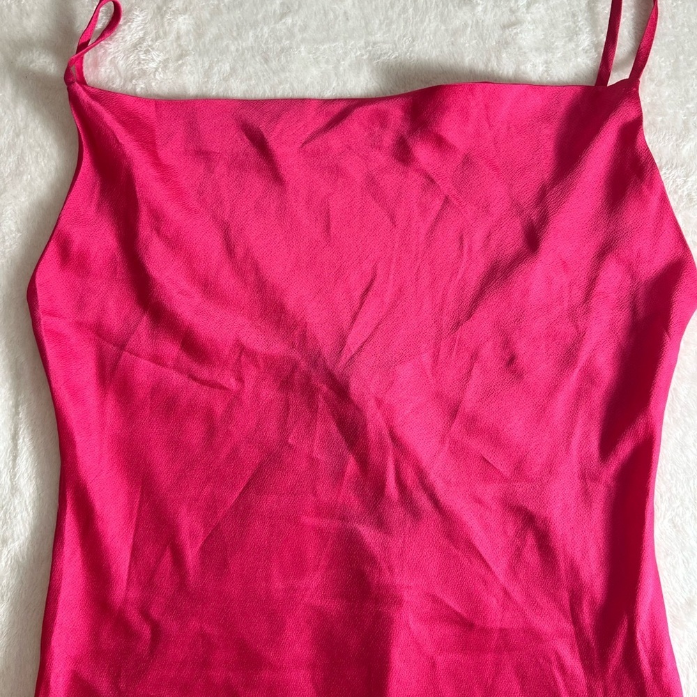 Paper Heart Chic Fuchsia Nightgown Size M - Picture 4 of 10